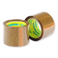 Клейкая лента 75мм/ 63м/45мк коричневая Klebebander