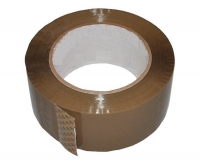 Клейкая лента 48мм/130м/45мк коричневая Крафт